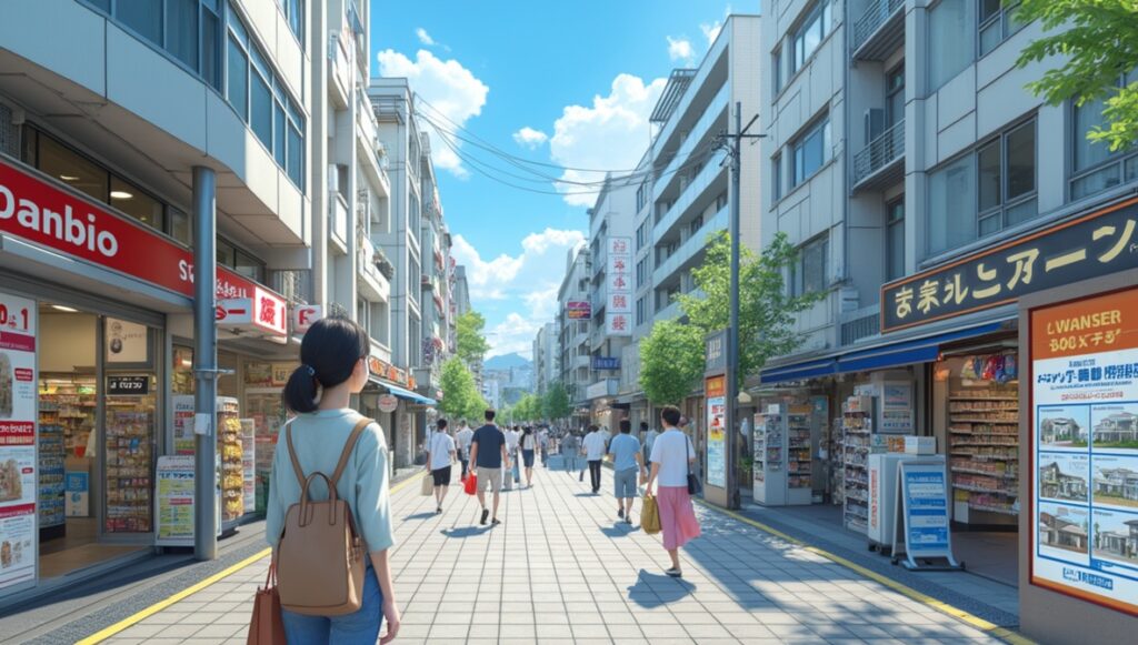 長岡京市の買い物環境が充実した賃貸物件エリア